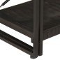 vidaXL Bücherregal 3 Fächer Schwarz 140x30x80 cm Mango Massivholz vidaXL Bücherregal 3 Fächer Schwarz 140x30x80 cm Mango Massivholz
