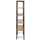 vidaXL Bücherregal mit 4 Regalböden 160x35x160 cm Mango Massivholz vidaXL Bücherregal mit 4 Regalböden 160x35x160 cm Mango Massivholz