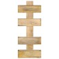 vidaXL Wand-Zeitschriftenständer 30 x 11 x 72 cm Massivholz Mango vidaXL Wand-Zeitschriftenständer 30 x 11 x 72 cm Massivholz Mango