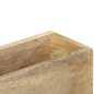 vidaXL Wand-Zeitschriftenständer 30 x 11 x 72 cm Massivholz Mango vidaXL Wand-Zeitschriftenständer 30 x 11 x 72 cm Massivholz Mango