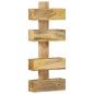 vidaXL Wand-Zeitschriftenständer 30 x 11 x 72 cm Massivholz Mango vidaXL Wand-Zeitschriftenständer 30 x 11 x 72 cm Massivholz Mango