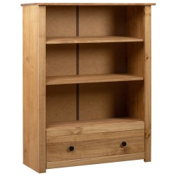 vidaXL Bücherregal 80 x 35 x 110 cm Massivholz Panama-Kiefer