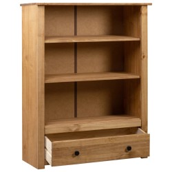 vidaXL Bücherregal 80 x 35 x 110 cm Massivholz Panama-Kiefer