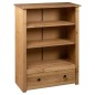 vidaXL Bücherregal 80 x 35 x 110 cm Massivholz Panama-Kiefer vidaXL Bücherregal 80 x 35 x 110 cm Massivholz Panama-Kiefer