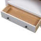 vidaXL Bücherregal Weiß 80 x 35 x 110 cm Massivholz Panama-Kiefer vidaXL Bücherregal Weiß 80 x 35 x 110 cm Massivholz Panama-Kiefer