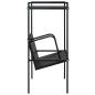 vidaXL Bücherregal 2 Regalböden Schwarz 52x28x59 cm Holzwerkstoff vidaXL Bücherregal 2 Regalböden Schwarz 52x28x59 cm Holzwerkstoff