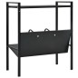 vidaXL Bücherregal 2 Regalböden Schwarz 52x28x59 cm Holzwerkstoff vidaXL Bücherregal 2 Regalböden Schwarz 52x28x59 cm Holzwerkstoff