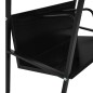vidaXL Bücherregal 2 Regalböden Schwarz 52x28x59 cm Holzwerkstoff vidaXL Bücherregal 2 Regalböden Schwarz 52x28x59 cm Holzwerkstoff