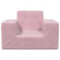 vidaXL Kindersofa Rosa Weich Plüsch vidaXL Kindersofa Rosa Weich Plüsch