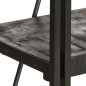 vidaXL Bücherregal 5 Fächer Schwarz 40x30x180 cm Mango Massivholz vidaXL Bücherregal 5 Fächer Schwarz 40x30x180 cm Mango Massivholz