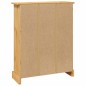 vidaXL Bücherschrank 3 Fächer Mexiko-Stil Kiefernholz 81x29x100 cm vidaXL Bücherschrank 3 Fächer Mexiko-Stil Kiefernholz 81x29x100 cm