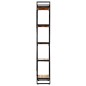 vidaXL Bücherregal 5 Fächer 60x30x180 cm Altholz Massiv vidaXL Bücherregal 5 Fächer 60x30x180 cm Altholz Massiv