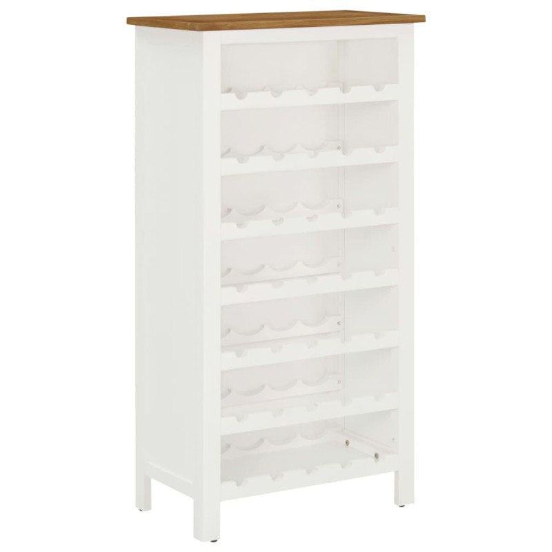 vidaXL Weinschrank 56x32x110 cm Massivholz Eiche vidaXL Weinschrank 56x32x110 cm Massivholz Eiche
