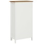 vidaXL Weinschrank 56x32x110 cm Massivholz Eiche vidaXL Weinschrank 56x32x110 cm Massivholz Eiche