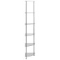 vidaXL Regal mit 6 Ablagen Transparent 30x30x160 cm Hartglas vidaXL Regal mit 6 Ablagen Transparent 30x30x160 cm Hartglas