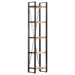 vidaXL Bücherregal 5 Fächer 40x30x180 cm Mango Massivholz
