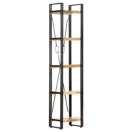 vidaXL Bücherregal 5 Fächer 40x30x180 cm Mango Massivholz