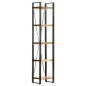 vidaXL Bücherregal 5 Fächer 40x30x180 cm Mango Massivholz vidaXL Bücherregal 5 Fächer 40x30x180 cm Mango Massivholz