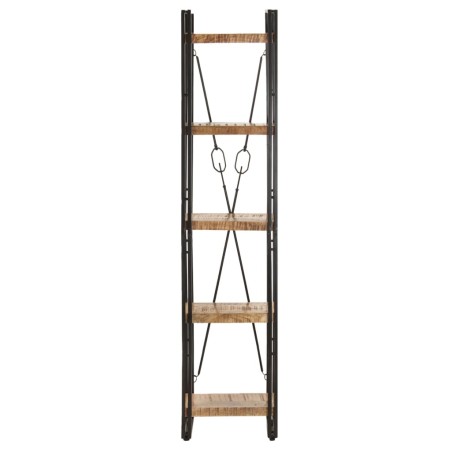 vidaXL Bücherregal 5 Fächer 40x30x180 cm Mango Massivholz