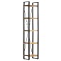 vidaXL Bücherregal 5 Fächer 40x30x180 cm Mango Massivholz vidaXL Bücherregal 5 Fächer 40x30x180 cm Mango Massivholz