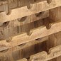 vidaXL Weinschrank 62x33x78,5 cm Raues Mangoholz vidaXL Weinschrank 62x33x78,5 cm Raues Mangoholz