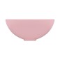 vidaXL Luxus-Waschbecken Rund Matt Rosa 32,5x14 cm Keramik vidaXL Luxus-Waschbecken Rund Matt Rosa 32,5x14 cm Keramik