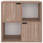 vidaXL Bücherregal Grau Sonoma-Eiche 60x27,5x59,5 cm Holzwerkstoff vidaXL Bücherregal Grau Sonoma-Eiche 60x27,5x59,5 cm Holzwerkstoff
