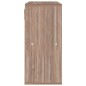 vidaXL Bücherregal Grau Sonoma-Eiche 60x27,5x59,5 cm Holzwerkstoff vidaXL Bücherregal Grau Sonoma-Eiche 60x27,5x59,5 cm Holzwerkstoff