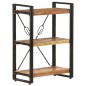 vidaXL Bücherregal 3 Fächer 60x30x80 cm Altholz Massiv vidaXL Bücherregal 3 Fächer 60x30x80 cm Altholz Massiv