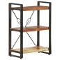 vidaXL Bücherregal 3 Fächer 60x30x80 cm Altholz Massiv vidaXL Bücherregal 3 Fächer 60x30x80 cm Altholz Massiv