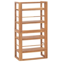 vidaXL Regal 60x30x120 cm Teak Massivholz