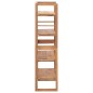 vidaXL Regal 60x30x120 cm Teak Massivholz vidaXL Regal 60x30x120 cm Teak Massivholz