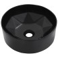 vidaXL Waschbecken 36 x 14 cm Keramik Schwarz vidaXL Waschbecken 36 x 14 cm Keramik Schwarz