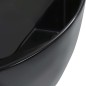 vidaXL Waschbecken 36 x 14 cm Keramik Schwarz vidaXL Waschbecken 36 x 14 cm Keramik Schwarz