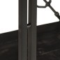 vidaXL Bücherregal 3 Fächer Schwarz 90x30x80 cm Mango Massivholz vidaXL Bücherregal 3 Fächer Schwarz 90x30x80 cm Mango Massivholz