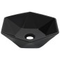 vidaXL Waschbecken 41 x 36,5 x 12 cm Keramik Schwarz vidaXL Waschbecken 41 x 36,5 x 12 cm Keramik Schwarz