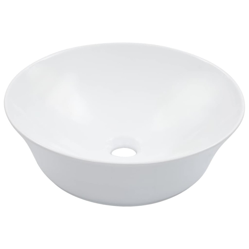 vidaXL Waschbecken 41 x 12,5 cm Keramik Weiß vidaXL Waschbecken 41 x 12,5 cm Keramik Weiß