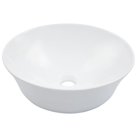 vidaXL Waschbecken 41 x 12,5 cm Keramik Weiß