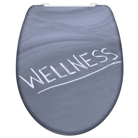 SCHÜTTE WC-Sitz mit Absenkautomatik Schnellverschluss WELLNESS