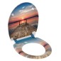 SCHÜTTE WC-Sitz mit Absenkautomatik Schnellverschluss SUNSET SKY SCHÜTTE WC-Sitz mit Absenkautomatik Schnellverschluss SUNSET SKY
