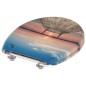 SCHÜTTE WC-Sitz mit Absenkautomatik Schnellverschluss SUNSET SKY SCHÜTTE WC-Sitz mit Absenkautomatik Schnellverschluss SUNSET SKY