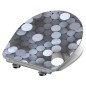 SCHÜTTE WC-Sitz mit Absenkautomatik Schnellverschluss ROUND DIPS SCHÜTTE WC-Sitz mit Absenkautomatik Schnellverschluss ROUND DIPS
