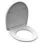 SCHÜTTE WC-Sitz mit Absenkautomatik Schnellverschluss ROUND DIPS SCHÜTTE WC-Sitz mit Absenkautomatik Schnellverschluss ROUND DIPS