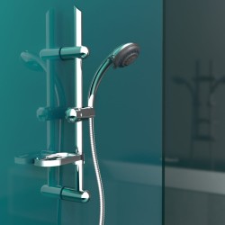 EISL Stangenbrause-Set mit 5 Funktionen VARIABILE Chrom
