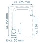 EISL Spültischarmatur FUTURA Schwarz EISL Spültischarmatur FUTURA Schwarz