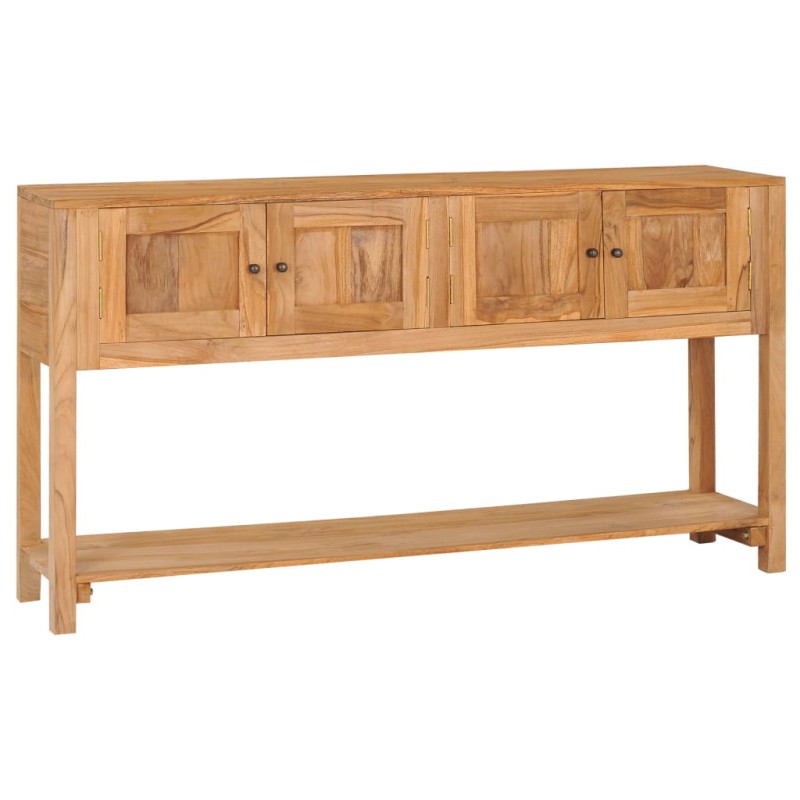 vidaXL Sideboard 140×30×75 cm Teak Massivholz vidaXL Sideboard 140×30×75 cm Teak Massivholz