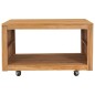 vidaXL Couchtisch 80×80×40 cm Teak Massivholz vidaXL Couchtisch 80×80×40 cm Teak Massivholz