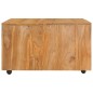 vidaXL Couchtisch 80×80×40 cm Teak Massivholz vidaXL Couchtisch 80×80×40 cm Teak Massivholz