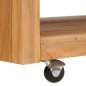 vidaXL Couchtisch 80×80×40 cm Teak Massivholz vidaXL Couchtisch 80×80×40 cm Teak Massivholz