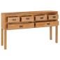 vidaXL Sideboard 125x30x75 cm Massivholz Teak vidaXL Sideboard 125x30x75 cm Massivholz Teak